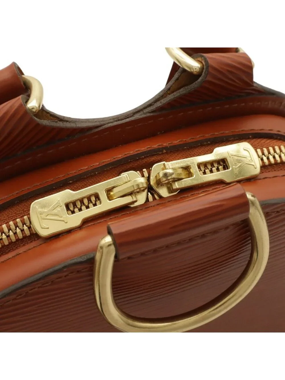 Louis Vuitton Epi Mabillon Backpack Shoulder Bag Leather Kenya Brown